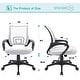 preview thumbnail 16 of 29, Homall Office Chair Mesh Desk Chair Computer Chair with Armrest
