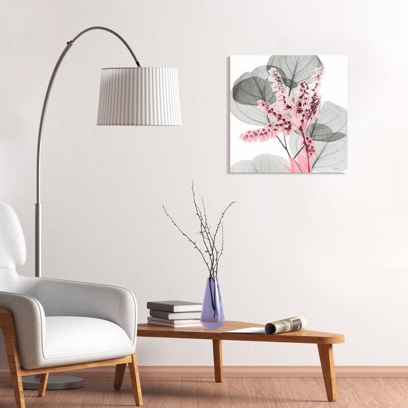 "Eucalyptus Bush 1" Frameless Free Floating Tempered Glass Panel Graphic Wall Art