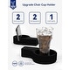 preview thumbnail 6 of 52, WINSOON Set of 2 HIPS Folding Adirondack Chair with Adjustable Backrest and Retractable Ottoman