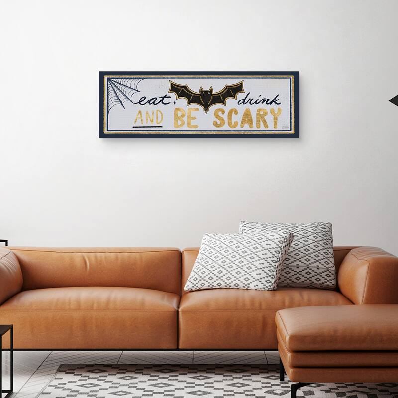 Frightfully Wicked IX Dark Canvas Art Print
