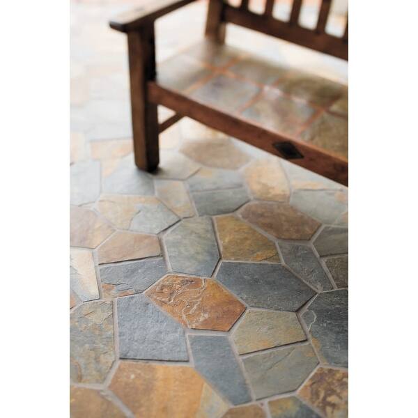 Shop Daltile S22bhvmsp Slate Collection 2 X 2 Hexagon Mosaic