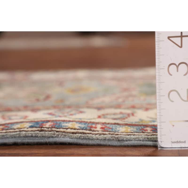 Traditional Kazak Runner Rug Hand-Knotted Wool Carpet - 2'0" x 5'8"