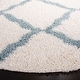 preview thumbnail 118 of 162, SAFAVIEH Dallas Shag Giusy Trellis 1.5-inch Thick Rug