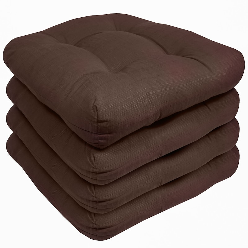 Indoor-Outdoor Reversible Patio Seat Cushion