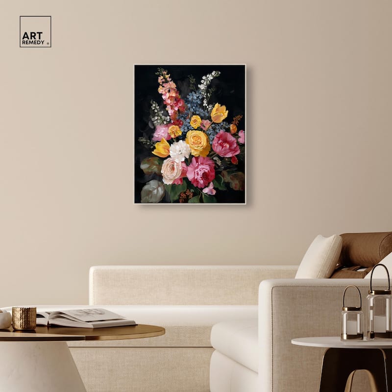 Garden Richness I Canvas by Art Remedy