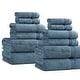 preview thumbnail 18 of 103, Superior Heritage Egyptian Cotton Absorbent 12-Piece Towel Set