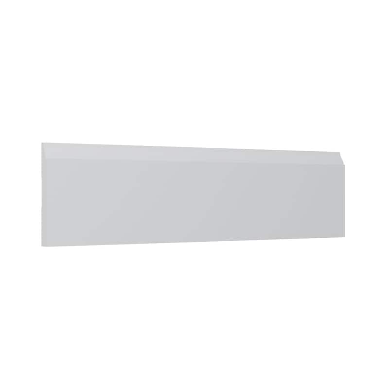 WM620: 9/16-in D x 4-1/4-in W x 96-in L Americraft Solid Hardwood Stain Grade Ogee Base Moulding