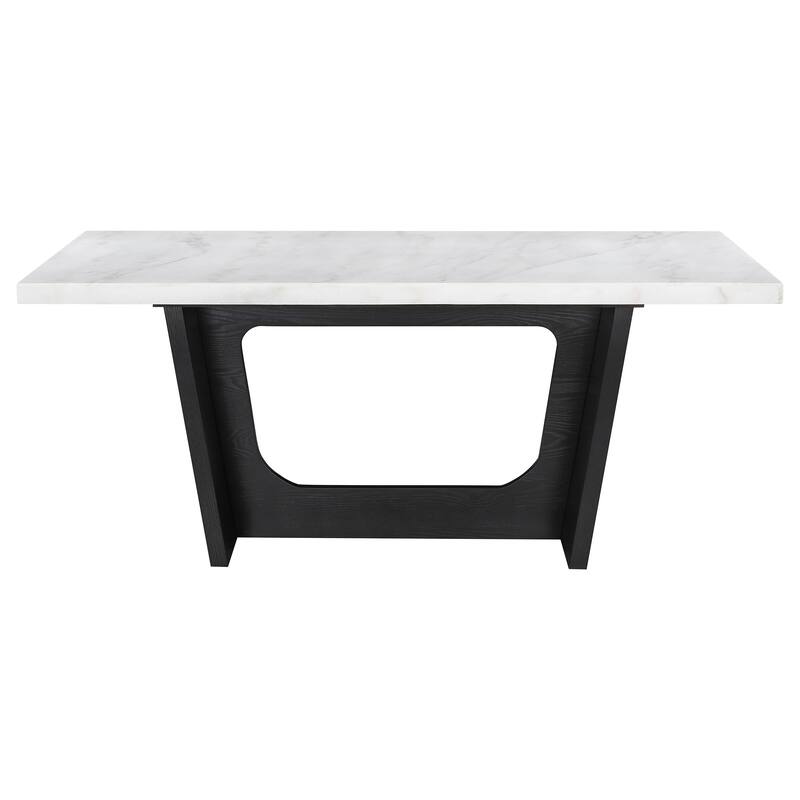 Sherry Rectangular Marble Top Dining Set