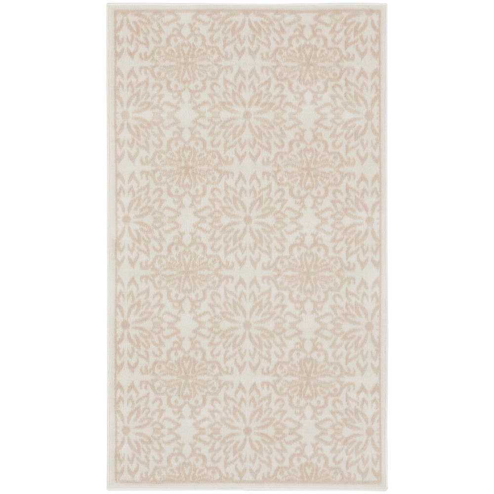Nourison Jubilant Floral Medallion Area Rug