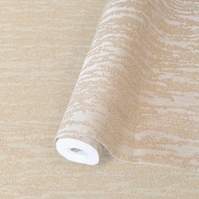 Urban Chic Metallic Accent Modern Abstract Wallpaper