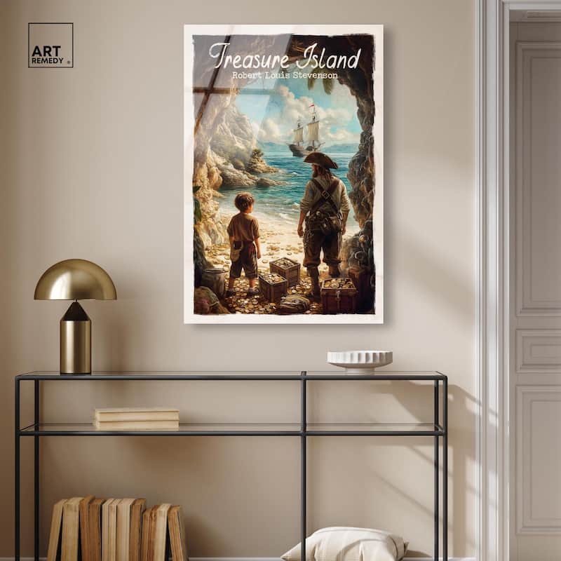 Treasure Island Classic Acrylic by Art Remedy, Ready to Hang