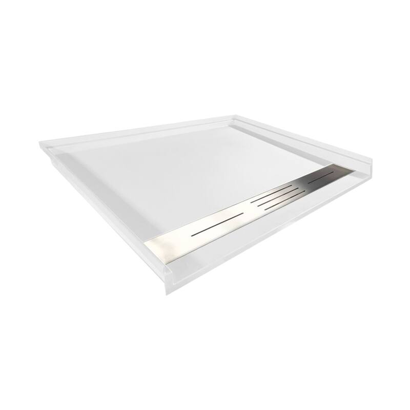 Transolid FTD4836 49-1/2" x 37-1/2" Rectangular Shower Base with