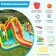 preview thumbnail 25 of 34, Costway Inflatable Water Slide Kids Bounce House Splash Pool