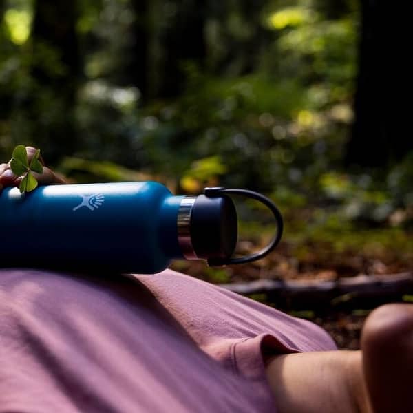 Hydro Flask Insulated Standard Mouth Flex Cap Water Bottle, 18oz - Indigo  Blue - Bed Bath & Beyond - 42382722