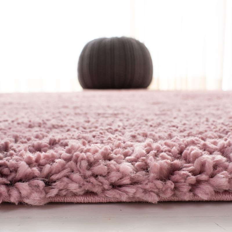 SAFAVIEH Fontana Shag Kimberlie Solid 2-inch Thick Rug