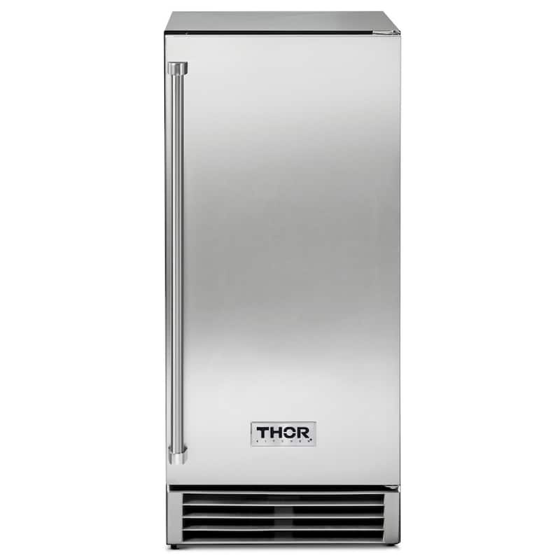 Thor Kitchen 15 Inch Built-In Ice Maker with 50 Lbs. Daily Production - Stainless Steel