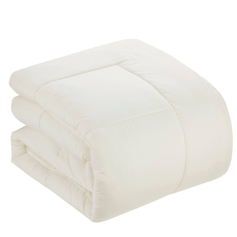 Sweet Home Collection Luxury Solid Bed-In-a-Bag with Sheet Set