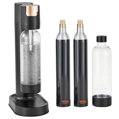 Sparkling Water Maker for Home Carbonating, Seltzer Water Starter Kit