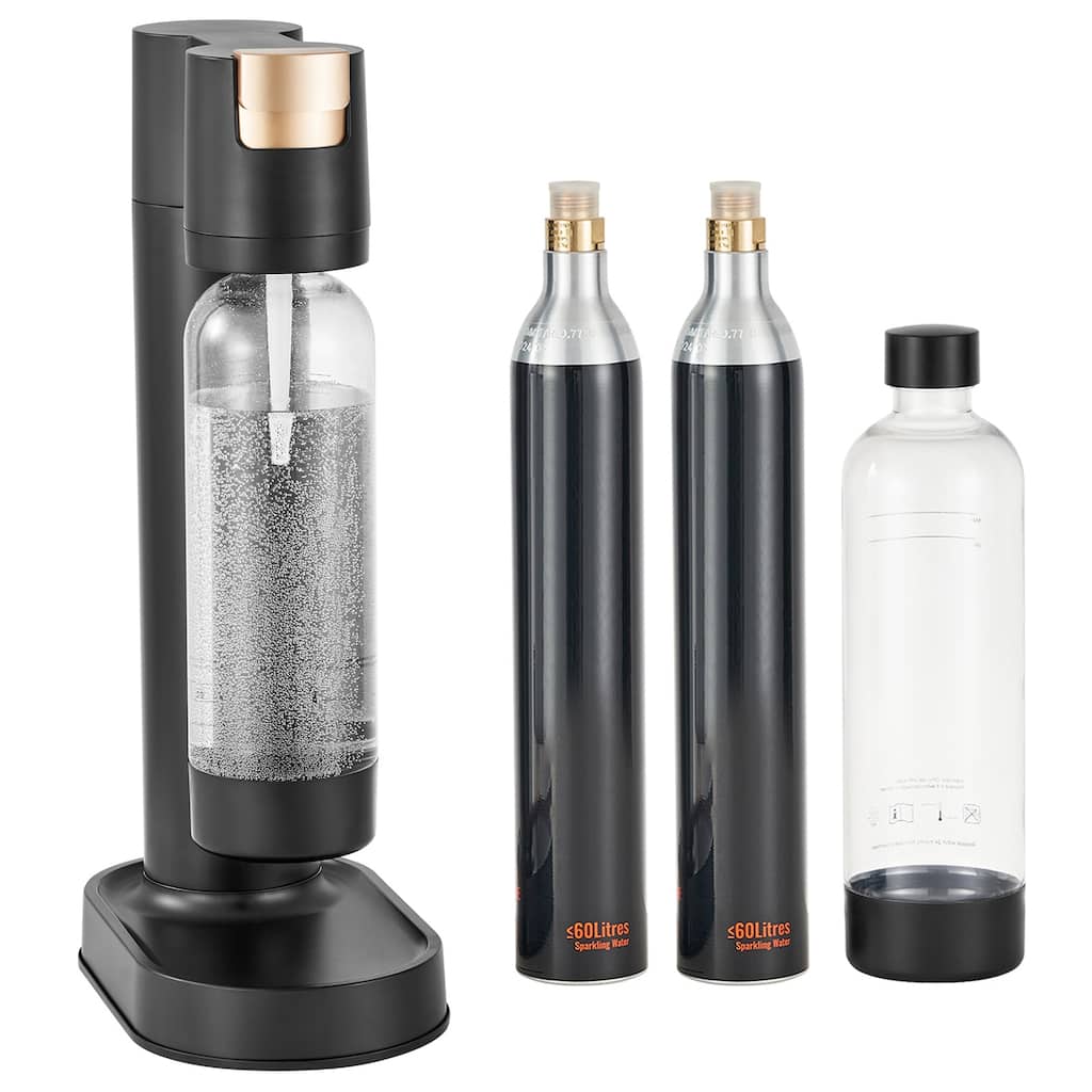Sparkling Water Maker for Home Carbonating, Seltzer Water Starter Kit