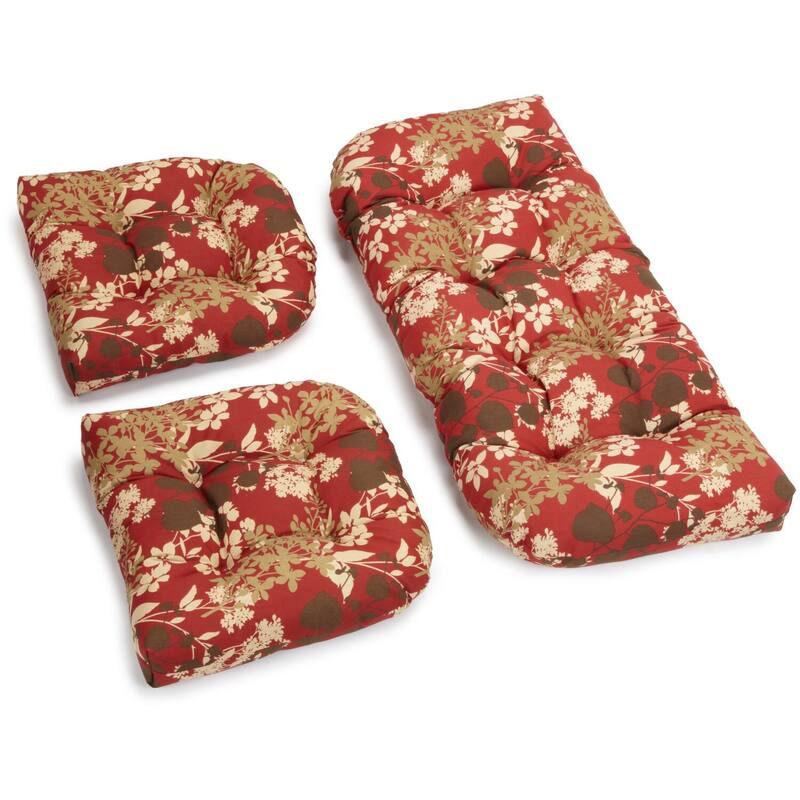Blazing Needles 3piece Settee Cushions (Set of 3) On Sale Bed Bath