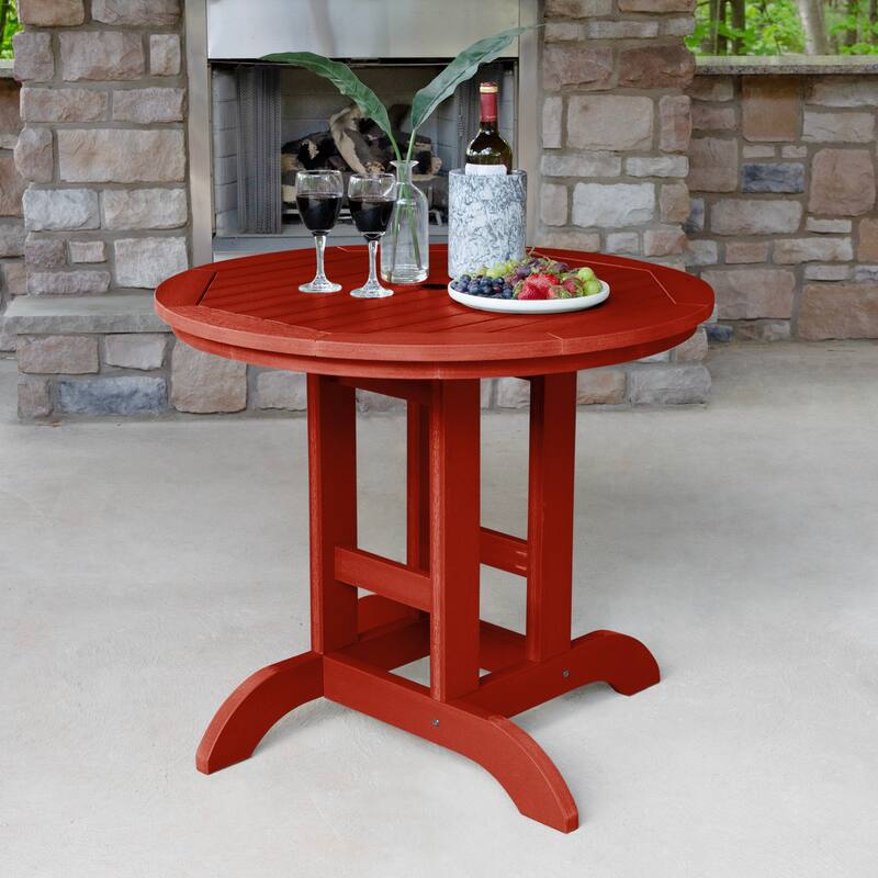 HIGHWOOD 36" Round Dining Height Outdoor Table