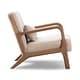 preview thumbnail 12 of 142, Aston Modern Solid wood Accent Chair for Living Room