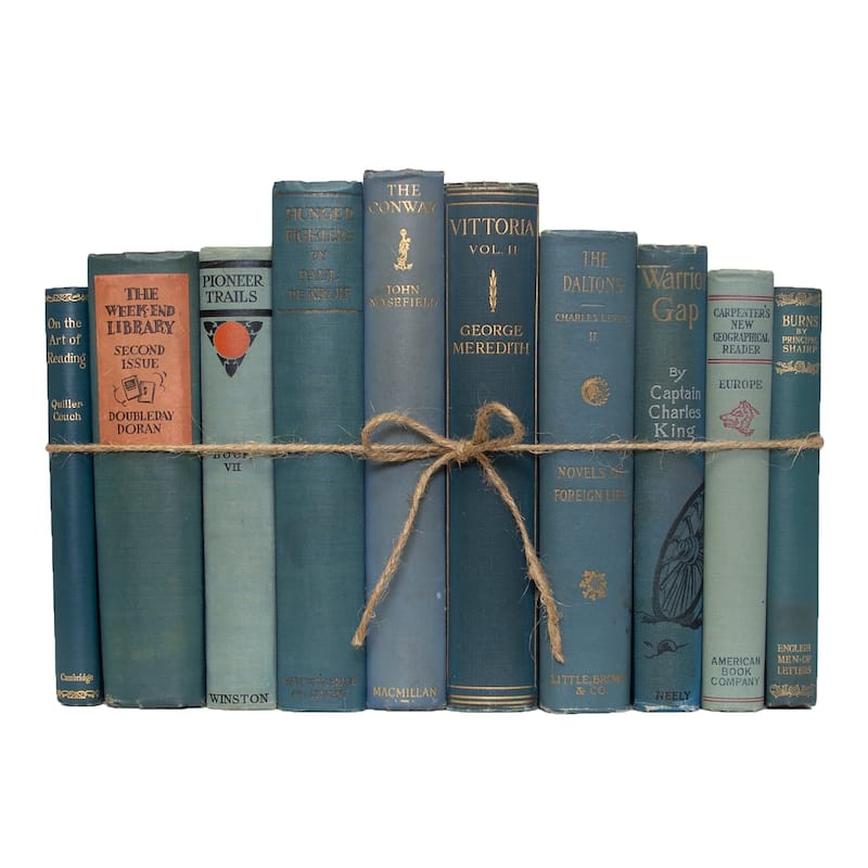 Books Blue Decorative Accessories: Vintage Marlin ColorPak