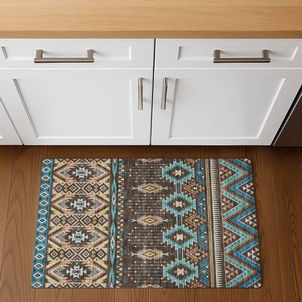 Premium Washable Super Soft Global Inspiration Mayfield Rug
