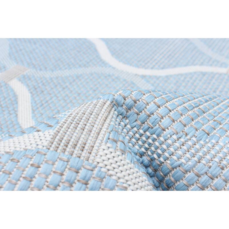 ECARPETGALLERY Veranda Abstract Indoor/ Outdoor Rug