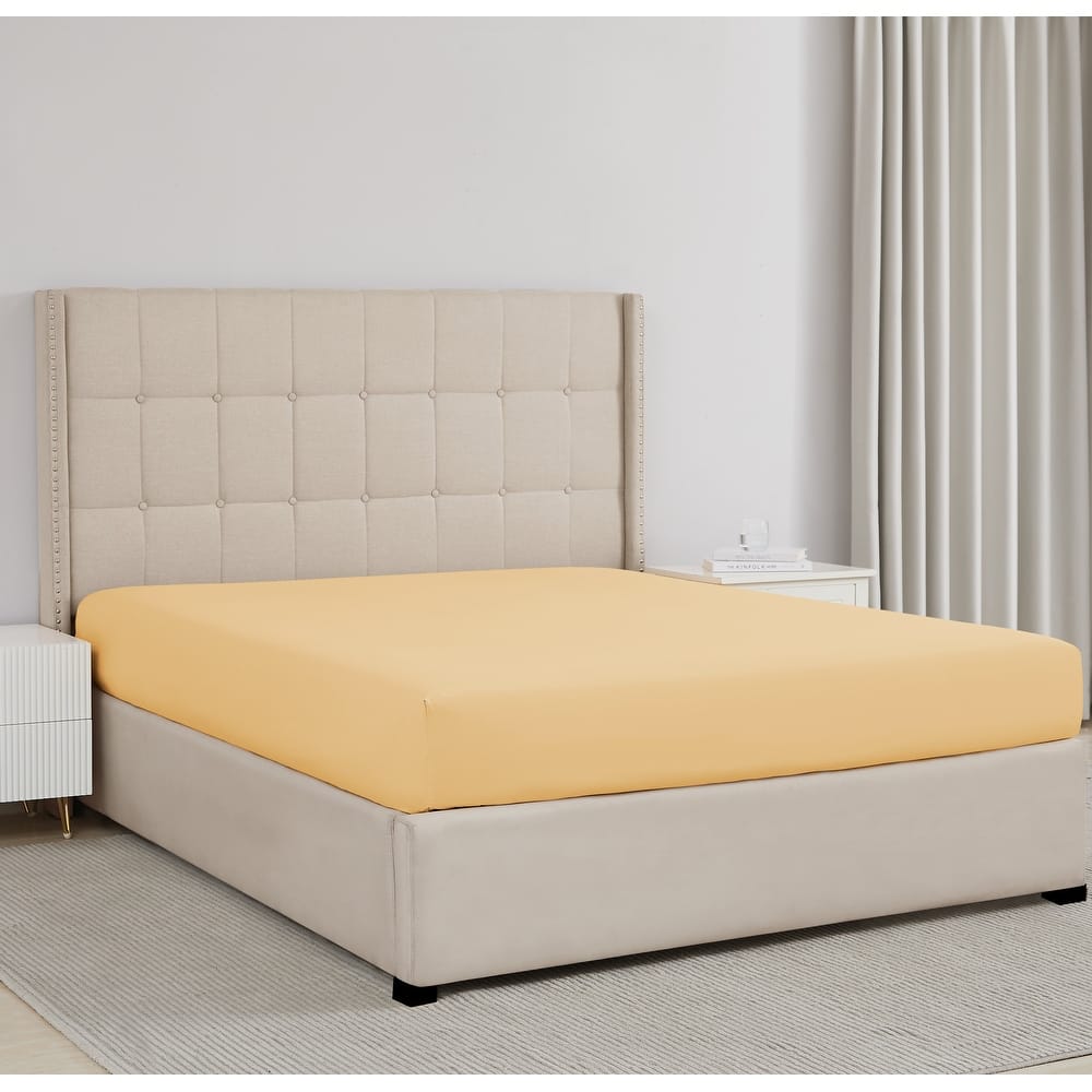 Vilano Extra Deep Pocket Fitted Bed Sheet , 2 pack, Fitted Sheet Only, Bed Sheet Seperates