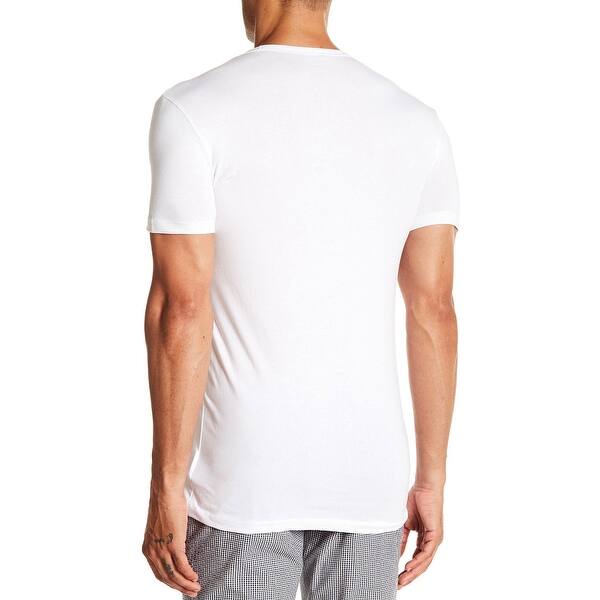 Shop Antony Morato Men S Colorblock T Shirt Small White Jersey Tee Overstock 26271825
