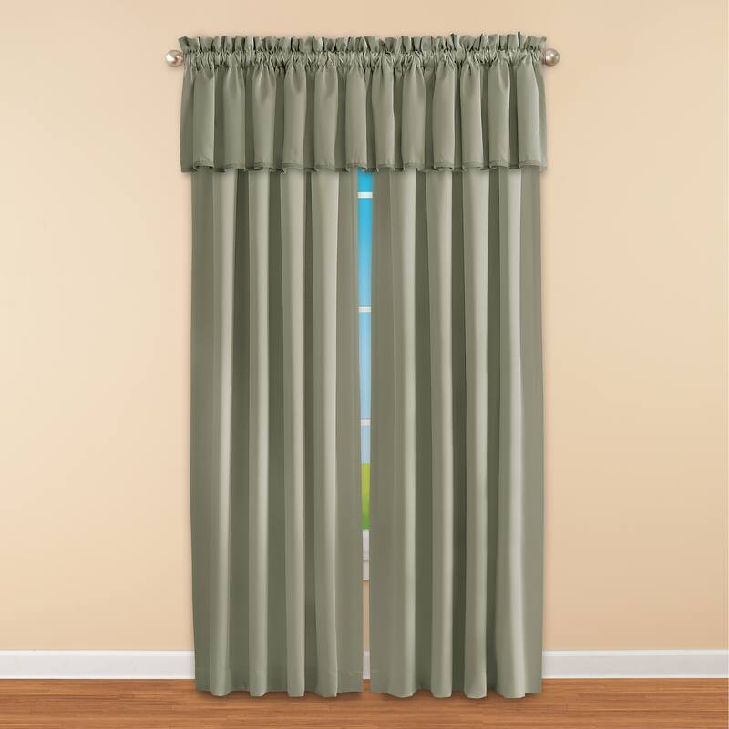 Madison Room-Darkening Solid Color Curtains
