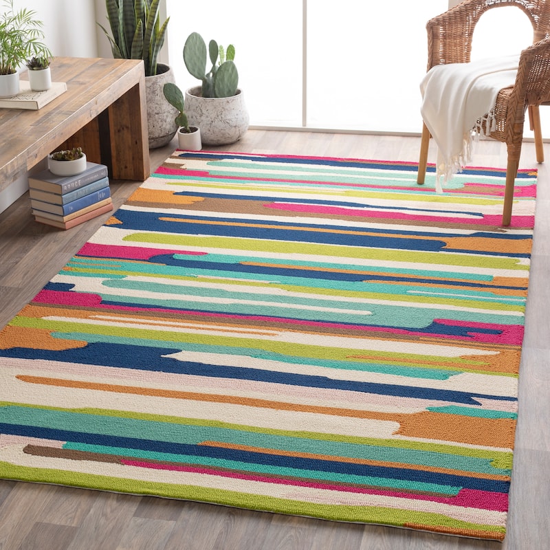 Ricarda Contemporary Indoor/ Outdoor Area Rug