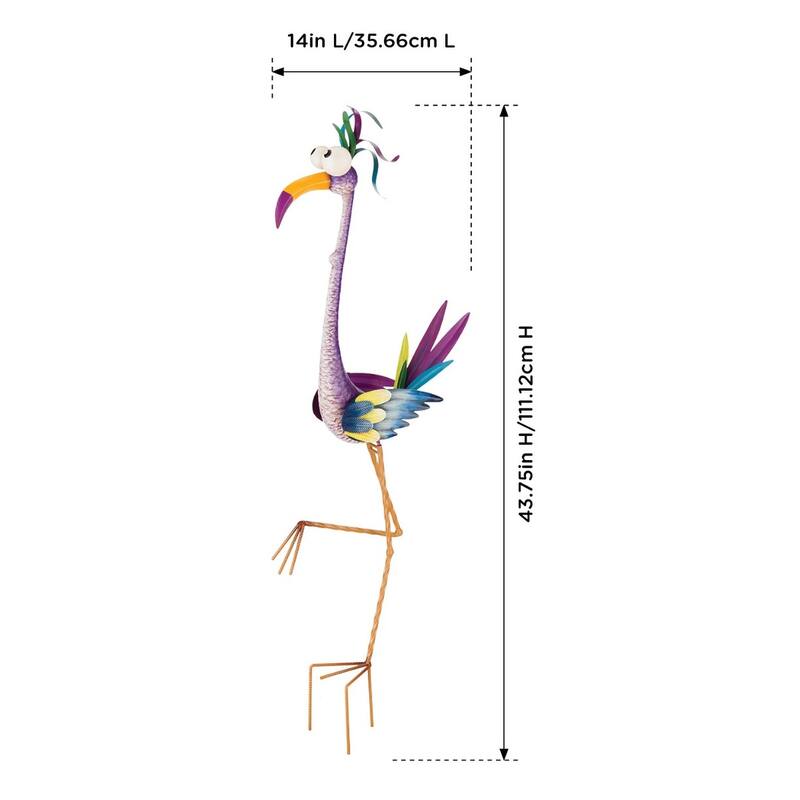 Goofy Bird Stake - Crane