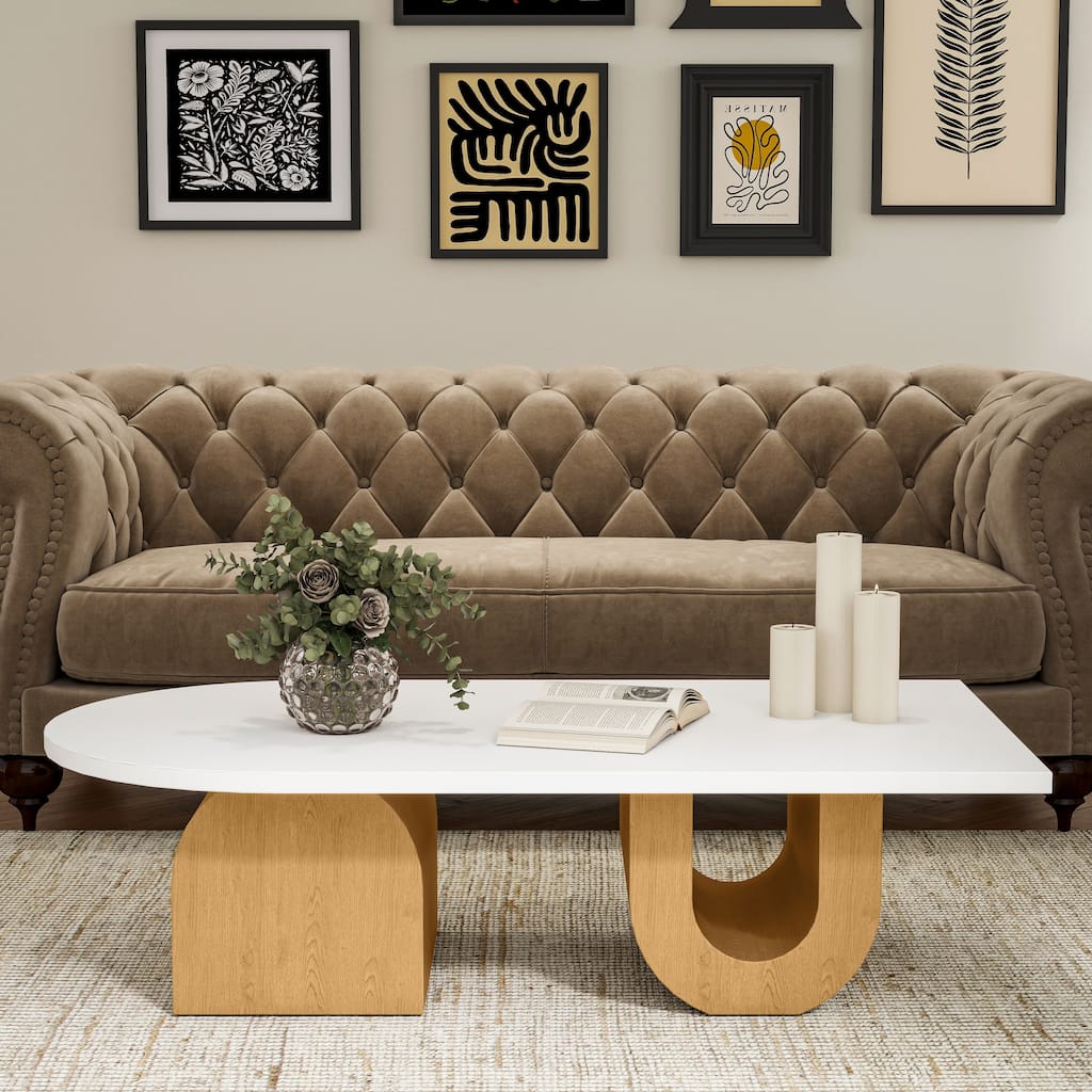 Oval Coffee Table