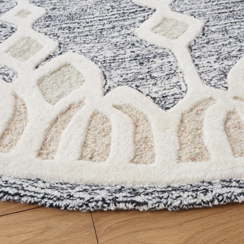 SAFAVIEH Handmade Artistry Bensu Moroccan Boho Wool Rug