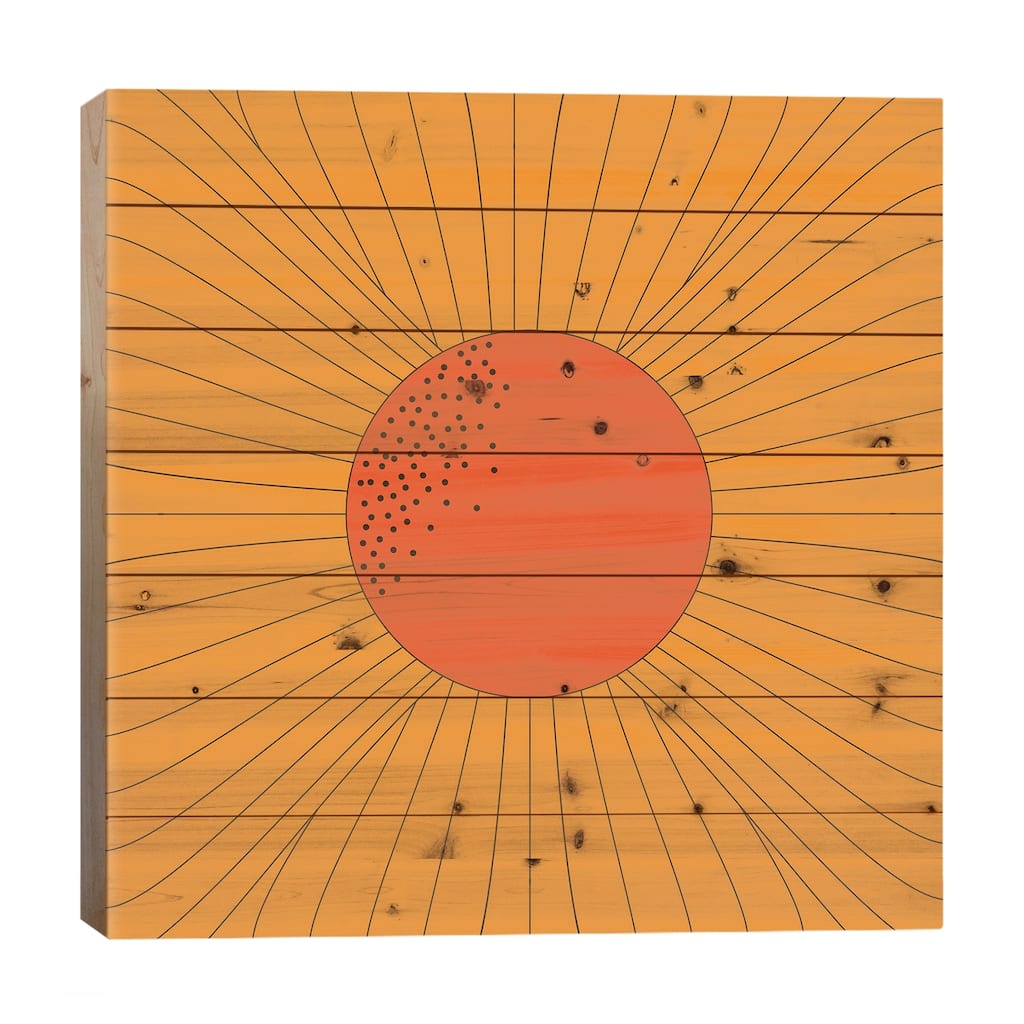 Blossom Print On Wood by Circa 78 Designs - Multi-Color