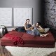 preview thumbnail 34 of 115, Porch & Den California King Convertible Sleeper Sofa and Ottomans