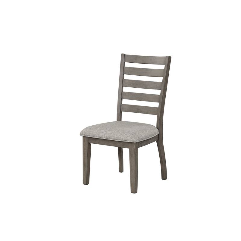 Side Dining Chair W/ Ladder Back (Set of 2)