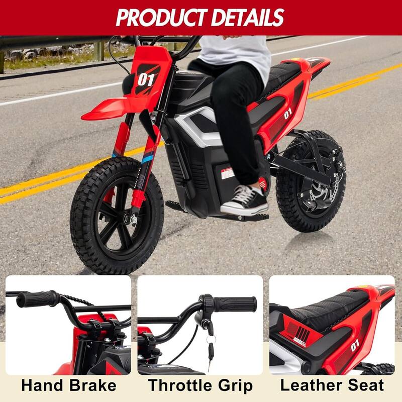 24v Ride on Motorcycle Toy for Kids Best Gift