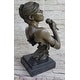 VINTAGE HEREDITIES Cold Cast Bronze Figurine Of An Otter - Signed W - View #8