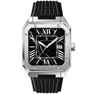 Christian Van Sant Men's Mosaic Black Dial Watch - CV6180 - 6 (36