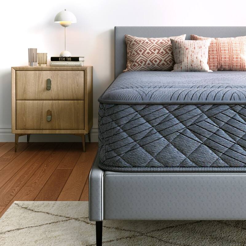SweDrea Twin Size 8 in. Hybrid Mattress – Medium Firm Breathable and Supportive for Pressure Relief in Dorms, Apartments