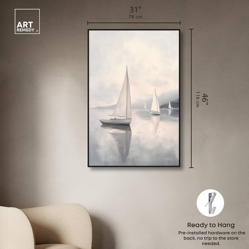 Dreaming of Sails Canvas by Art Remedy