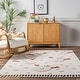 preview thumbnail 6 of 7, Nuloom Kilah Snowmen High-Low Kids Tasseled Area Rug