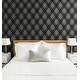 preview thumbnail 4 of 3, Seabrook Designs Bias Diamond Plaid Unpasted Wallpaper