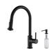 Option Matte Black W/ Soap Dispenser