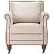 preview thumbnail 1 of 2, SAFAVIEH Cambridge Club Chair - 29.9" x 33.7" x 34.6"