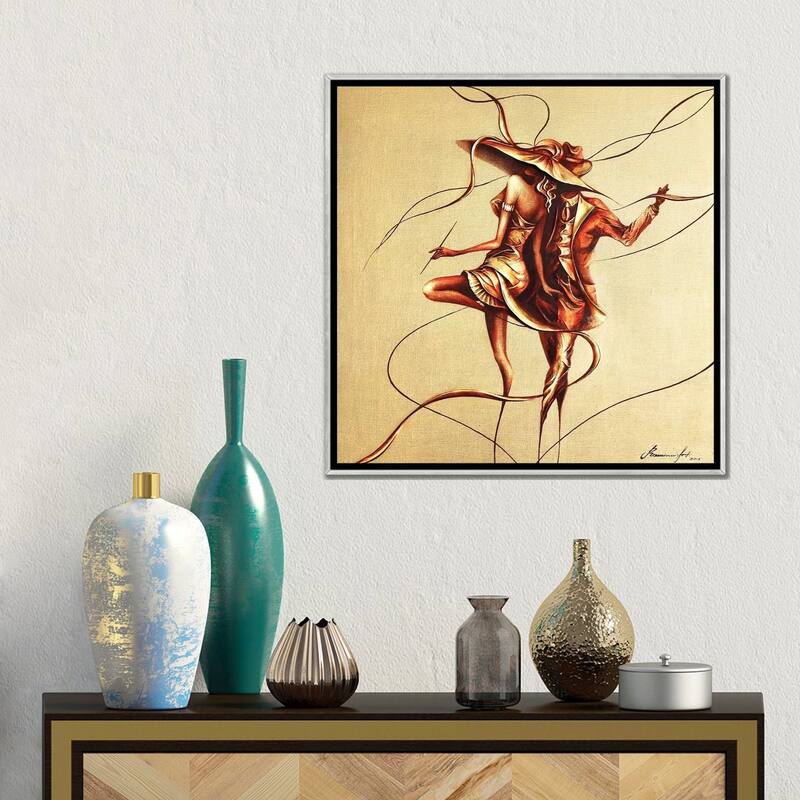iCanvas "Dancing" by Raen Framed