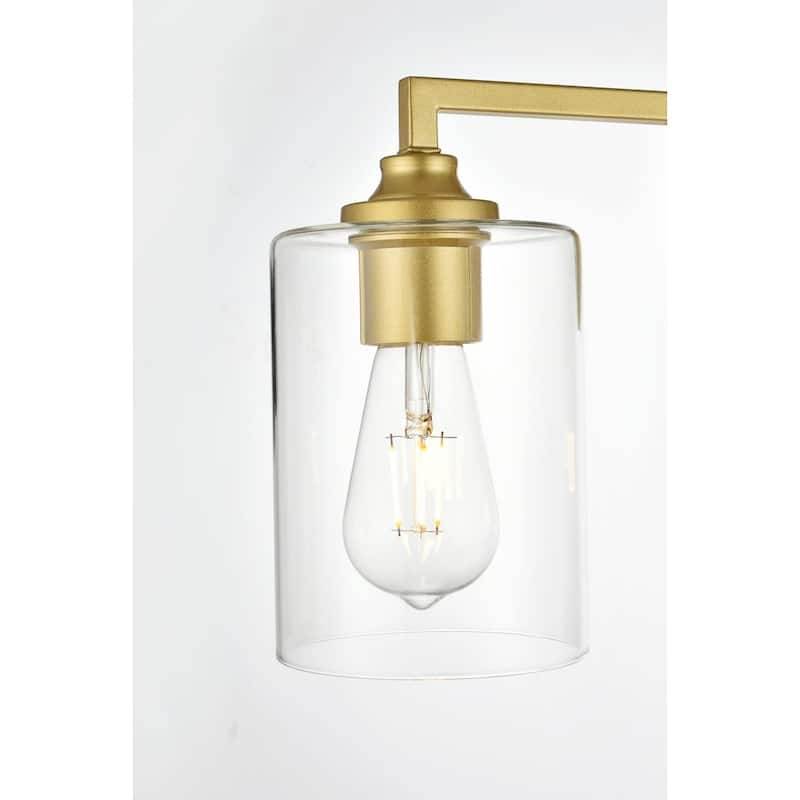 Elegant Lighting LD7315W33 Mayson 4 Light 10" Tall Bathroom Sconce